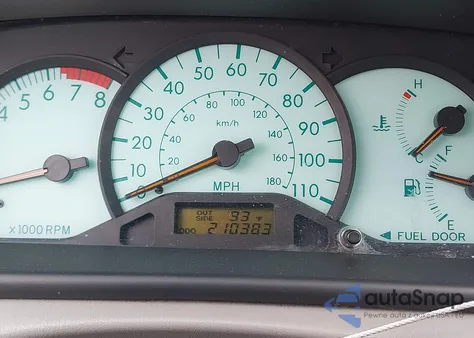 2003 Toyota Corolla Le from USA, damaged, VIN 1NXBR32E43Z071641